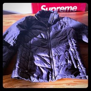 Land end blue kids coat